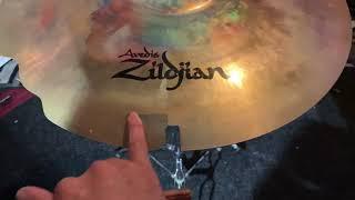 Zildjian 20” A Custom Crash - Repaired