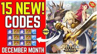 DECEMBER UPDATEMYTHIC HEROES CODES 2024 -MYTHIC HEROES CODES -MYTHIC HEROES PROMO CODE