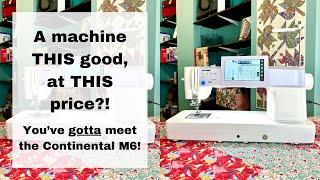 The BEST Sewing Machine For The BEST Price! | The Janome Continental M6