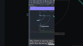 Dynamic Door Saves Time & effort in Autocad 03