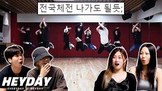 Korean Dancers React to: Hardest JYP Boy Group Choreography