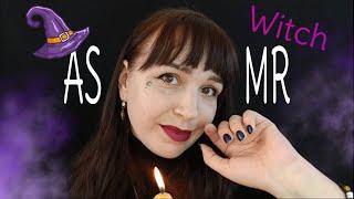 АСМР В гостях у ведьмы Чистка, Массаж головы ASMR Witch, Visual triggers, Head massage