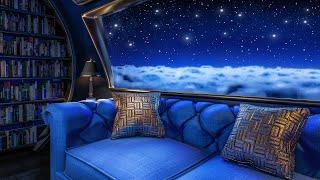 White Noise Private Jet Sounds for Sleeping | Soothing Airplane Sounds LIVE STREAM