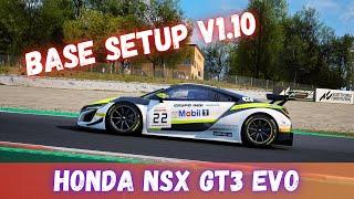 HONDA NSX GT3 EVO | ▸BASE SETUP◂ | FREE | ACC v1.10