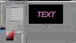 Sony Vegas Pro 51   BCC Extruded Text