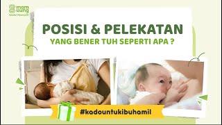 POSISI & PELEKATAN MENYUSUI, YANG BENAR SEPERTI APA?