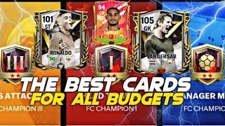 THE BEST CARDS FOR ALL BUDGETS IN FC MOBILE 24  META CARDS  