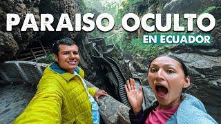 COLOMBIANOS se ENAMORAN de este LUGAR en ECUADOR | Pailón del diablo | Baños de agua santa