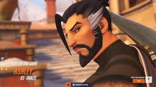 POTG! IDDQD SOLDIER 76 + HANZO GAMEPLAY OVERWATCH 2 SEASON 3 TOP 500