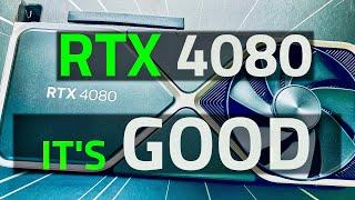 NVIDIA RTX 4080 It's really good - Productivity in UnrealEngine Blender DAZstudio DavinciResolve