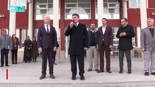 AKSARAY BELEDİYE BAŞKANI EVREN DİNÇER, HASANDAĞI ORTAOKULU’NUN BAYRAK TÖRENİNE KATILDI