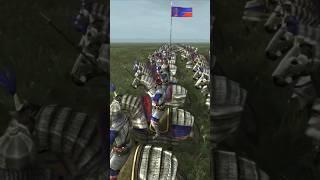 Medieval II: Total War 1vs1: Царская стража vs Тамплиеры #games #totalwar #videogames #medieval2