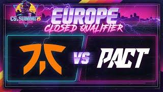 Fnatic vs PACT (Inferno) - cs_summit 6 Online: EU Closed Qualifiers - Game 2