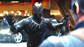 Black Panther Civil War 4K All Scenes | Black Panther 2