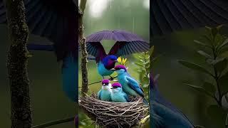 The Queen & the Babies ³⁰ #bird #queen #birds #short #shortvideo #shortsvideo #shortsfeed