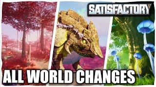 Breaking Down All The World Changes Coming Satisfactory Update 8