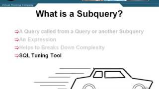 What is a SubQuery    Oracle Database Tutorial