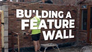 Bricklaying- Brick internal feature wall