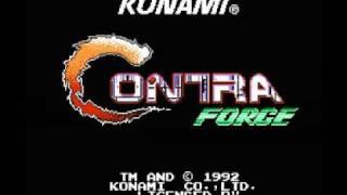 Contra Force (NES) Music - Boss Battle