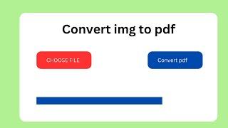 Powerful React.js Project: Convert Images to PDF Easily