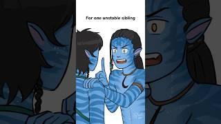 there can only be one unstable sibling #avatarthewayofwater #loak #kiri #procreate
