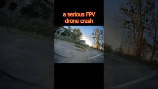 An FPV drone totally crashed #fpv life