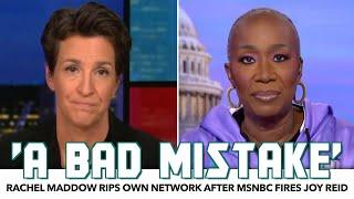 Rachel Maddow Rips Own Network After MSNBC Fires Joy Reid