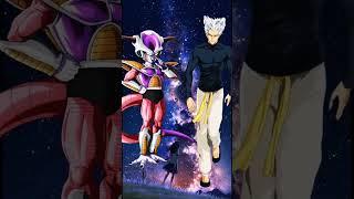 Goku, Vegeta And Frieza Vs Saitama, Garou And Lord Boros #shorts #goku #vegeta #saitama #marvel