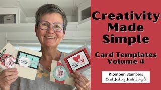 Creativity Made Simple Vol. 4 | Handmade Card Ideas Inspired By Templates