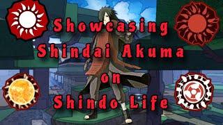 Showcasing Shindai Akuma on shindo life