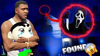 GTA 5 : Franklin & Shinchan Found A Ghost On CCTV Camera in GTA 5 || GTA 5 TAMIL