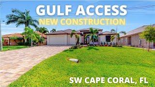 GULF ACCESS NEW CONSTRUCTION | SW CAPE CORAL, FL