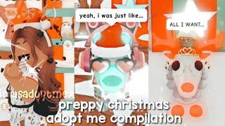 preppy christmas adopt me compilation!  preppyrae