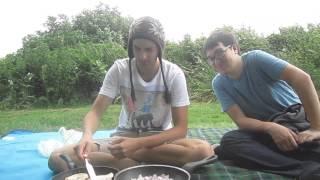 Camping in North Devon.