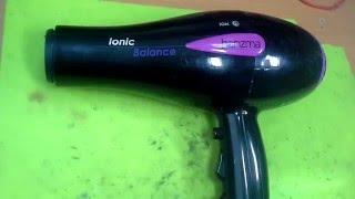 How to disassemble a harizma hair dryer Ionic Balans hl0201