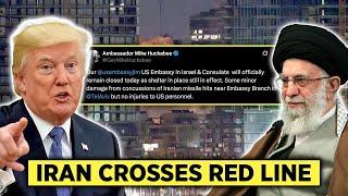 Iranian Missiles Damaged U.S. Embassy In Tel Aviv