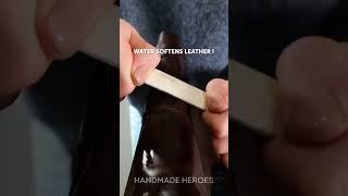 Handmade book  #shorts #viral #trending #handmade #woodworking #leather @Wood_Mood