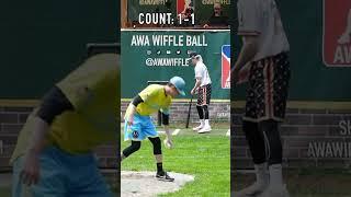 This Has Never Happened Before #dingersornothing #wiffleball #baseball #shorts