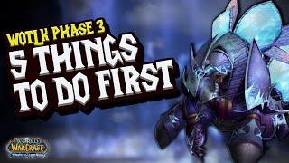 Wotlk Classic: 5 MUST-Know Tips Before Starting Phase 3!