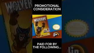 Promotional Consideration "NES Wolverine"  #Shorts #nostalgia #WWF