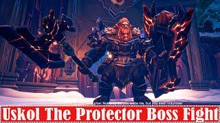 Stray Blade Uskol The Protector Boss Fight