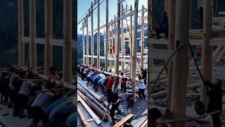 Rural Strength: United Hands, Building a New Home Together.