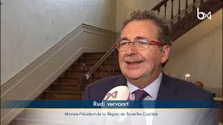 Rencontre éclair entre le président congolais Félix Tshisekedi et le gouvernement bruxellois