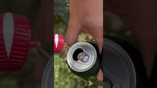 Genius Bushcraft Hack: DIY Bottle Dispenser! #bottle #fishing #outdoors #bushcraft #diy #angler