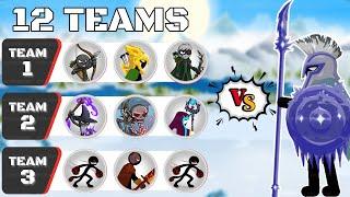 STICK WAR 3 : Are These 12 Teams the Ultimate Spearos Counters ?️ STICK WAR SAGA HACK  Stickx9999