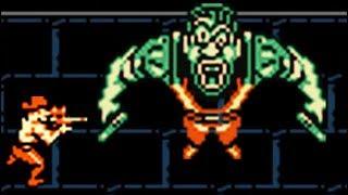 Contra Force (NES) All Bosses (No Damage)