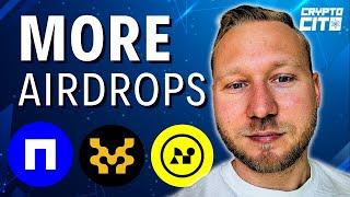 More Cosmos Airdrops [Time Sensitive] | Aleph Zero, Namada, Movement Airdrop, Sentinel dVPN News