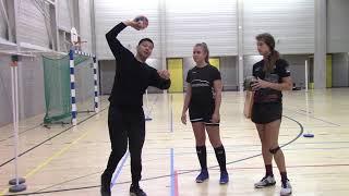 How to do a SPIN SHOT Handball.
