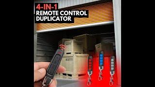 4-in-1 Remote control duplicator