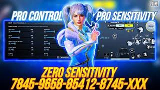 UPDATE 3.4 !!BEST SENSITIVITY CODE+CONTROL SETTINGS BGMI/PUBG MOBILE